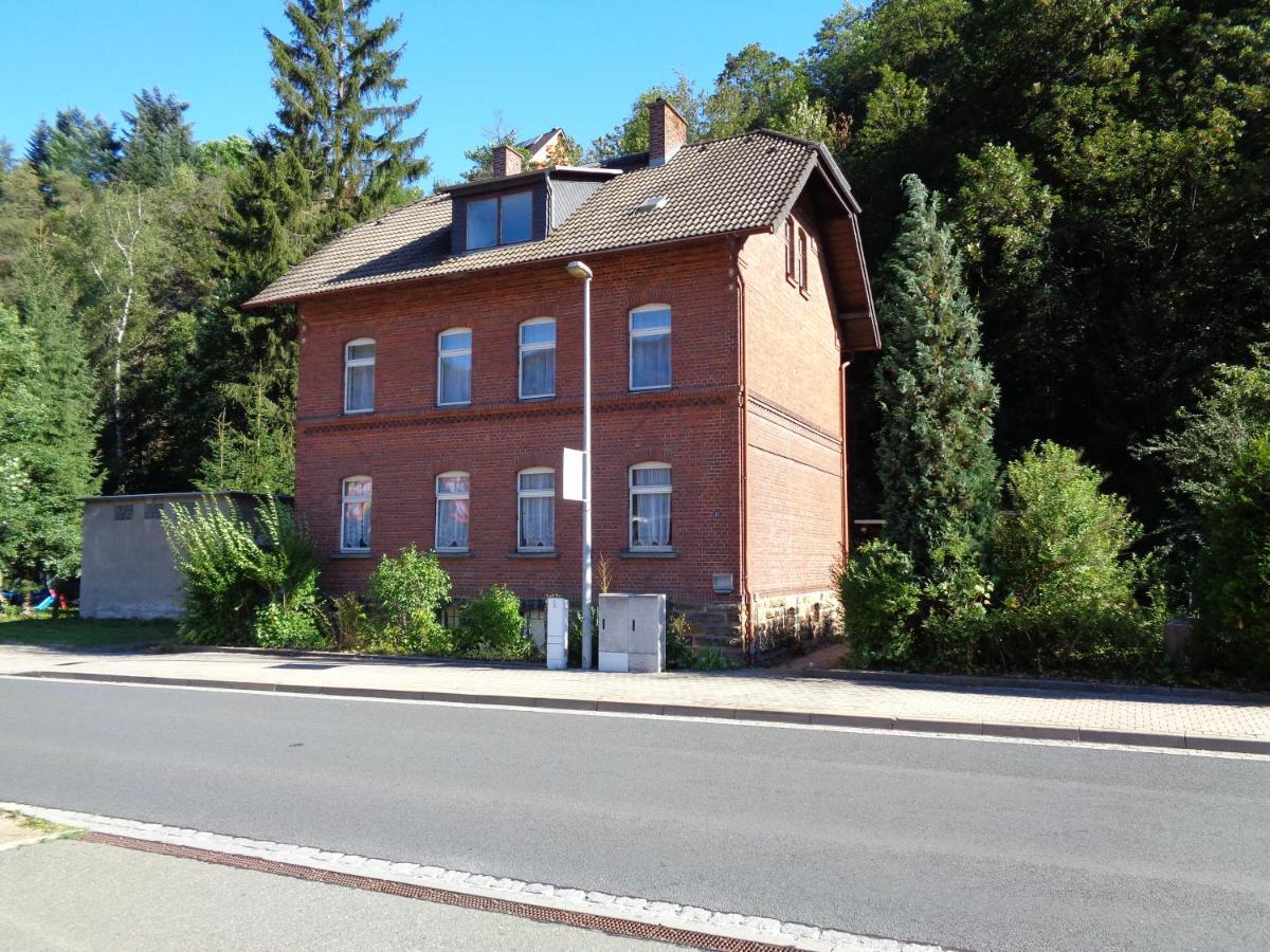 Pension Bahnmeister Probstzella Esterno foto